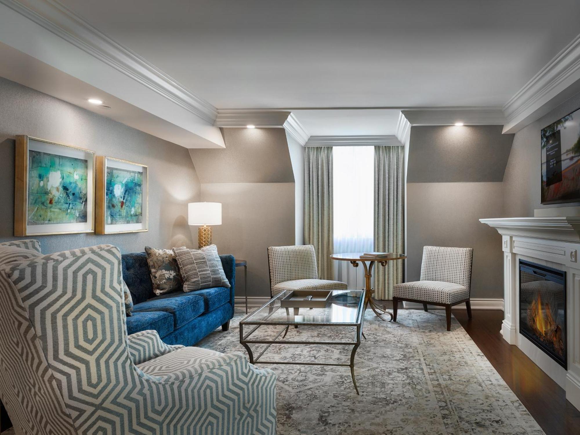 Chateau Vaudreuil エクステリア 写真 A living room at the hotel